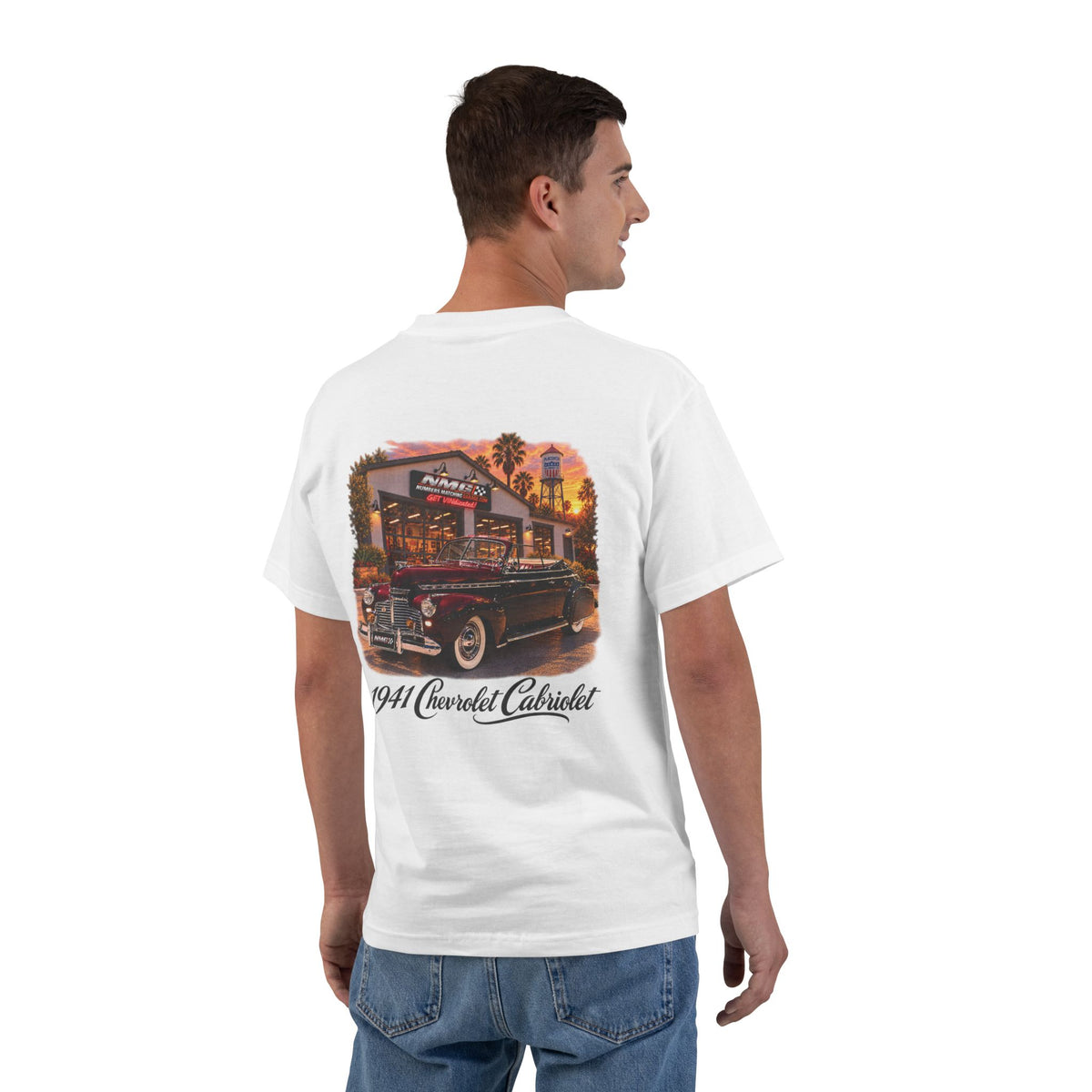 Numbers Matching Garage 1941 Chevrolet Cabriolet Graphic T-Shirt