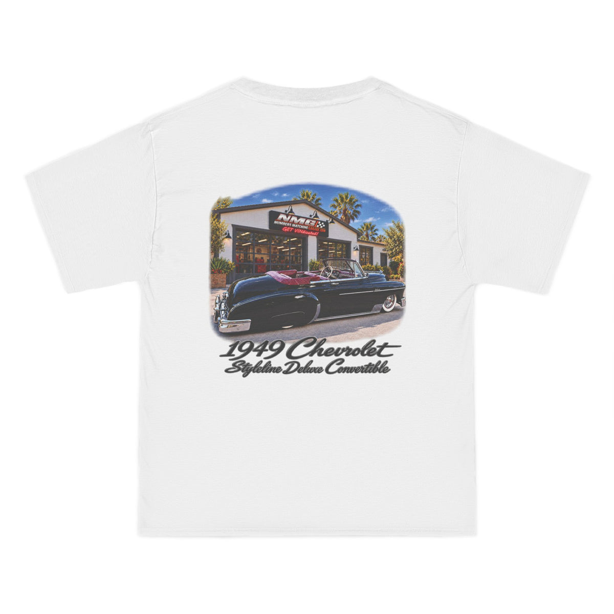 Numbers Matching Garage 1949 Chevrolet Styleline Deluxe Convertible Graphic T-Shirt