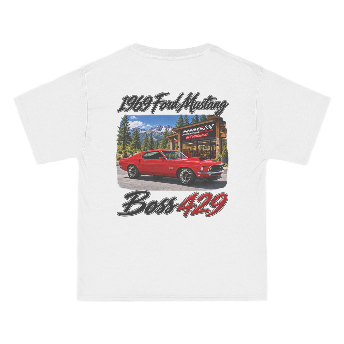 Numbers Matching Garage 1969 Ford Mustang boss 429 Graphic T-Shirt