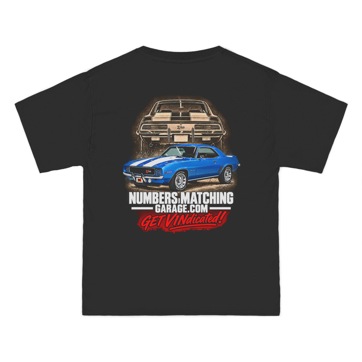 Numbers Matching Garage  1969 Camaro Z/28  ghost graphic T-Shirt