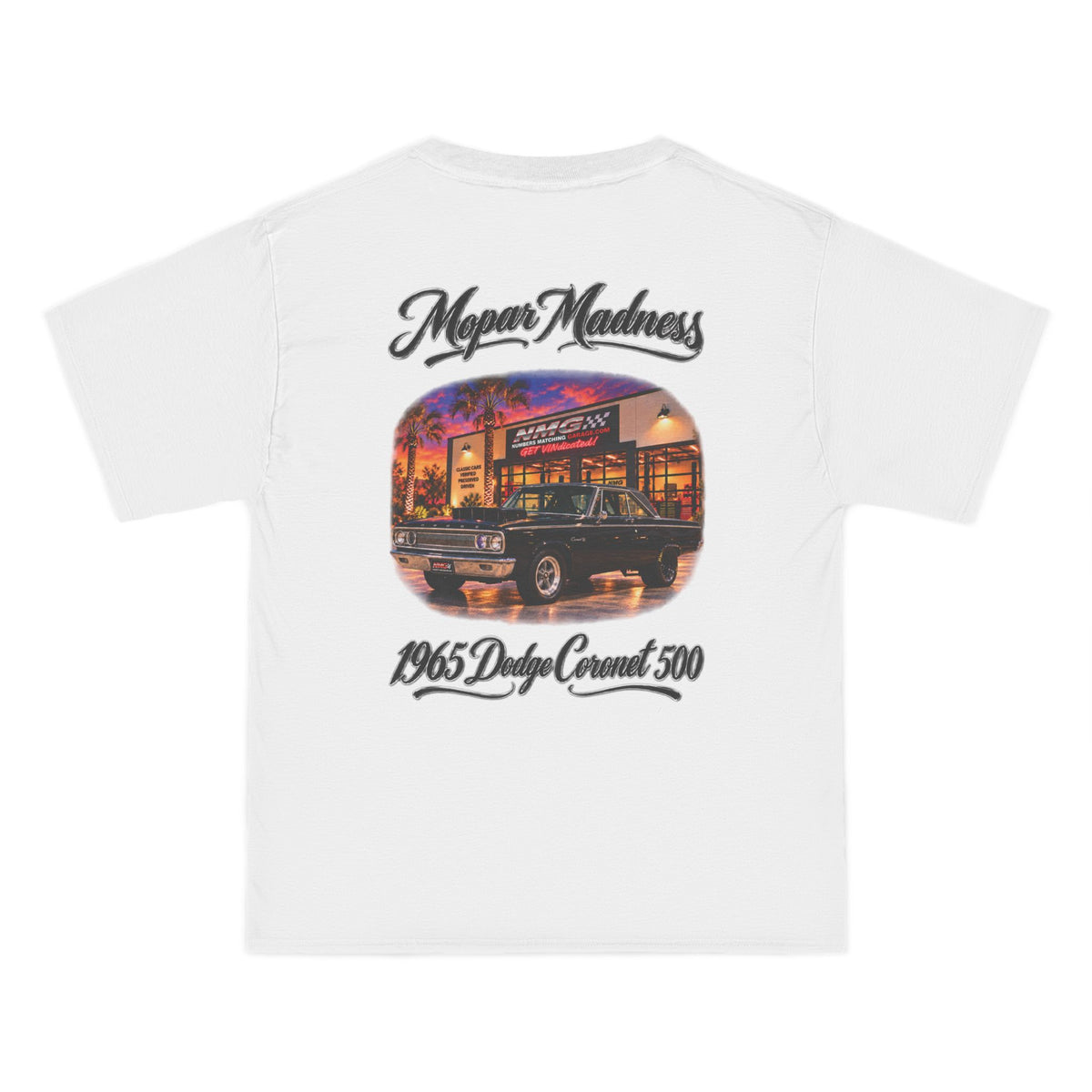 Numbers Matching Garage Mopar Madness 1965 Dodge Coronet 500 Graphic T-Shirt