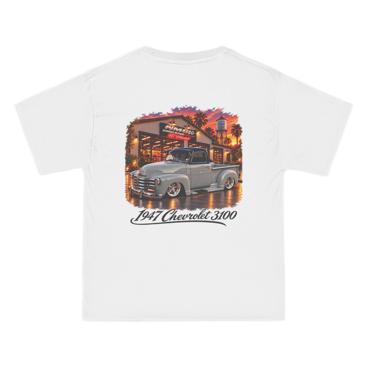 Numbers Matching Garage 1947 Chevrolet 3100 Graphic T-Shirt