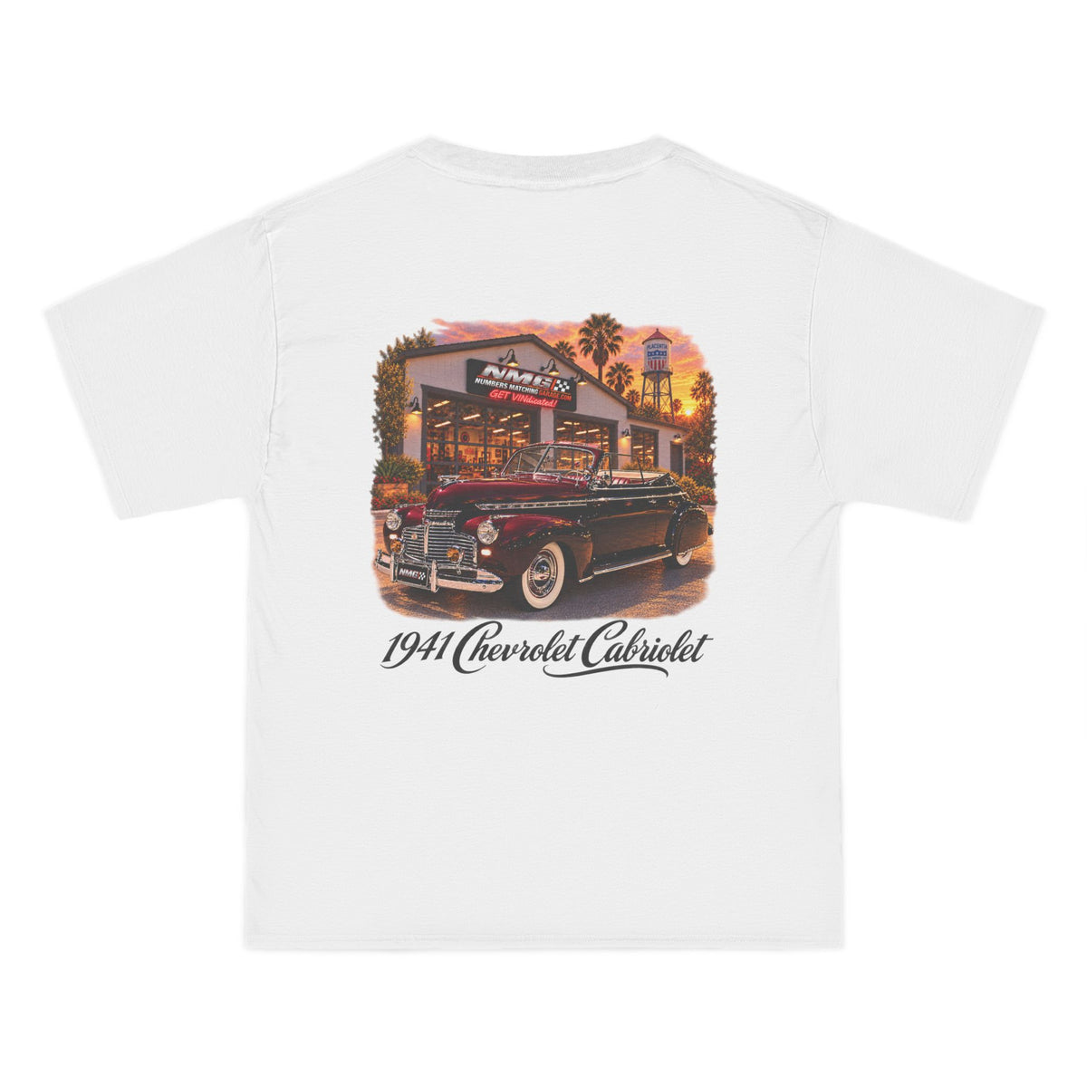 Numbers Matching Garage 1941 Chevrolet Cabriolet Graphic T-Shirt