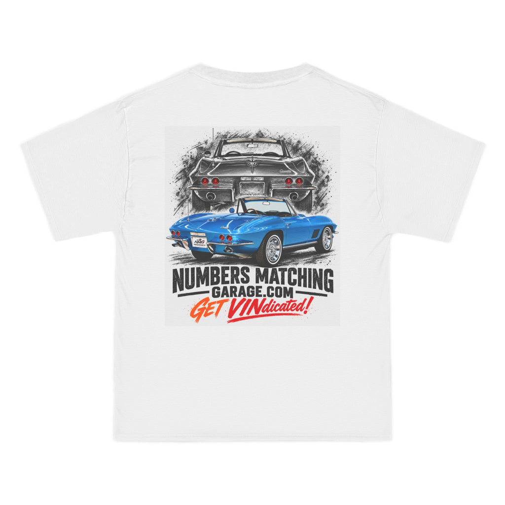 Numbers Matching Garage Corvette Ghost Graphic T-Shirt