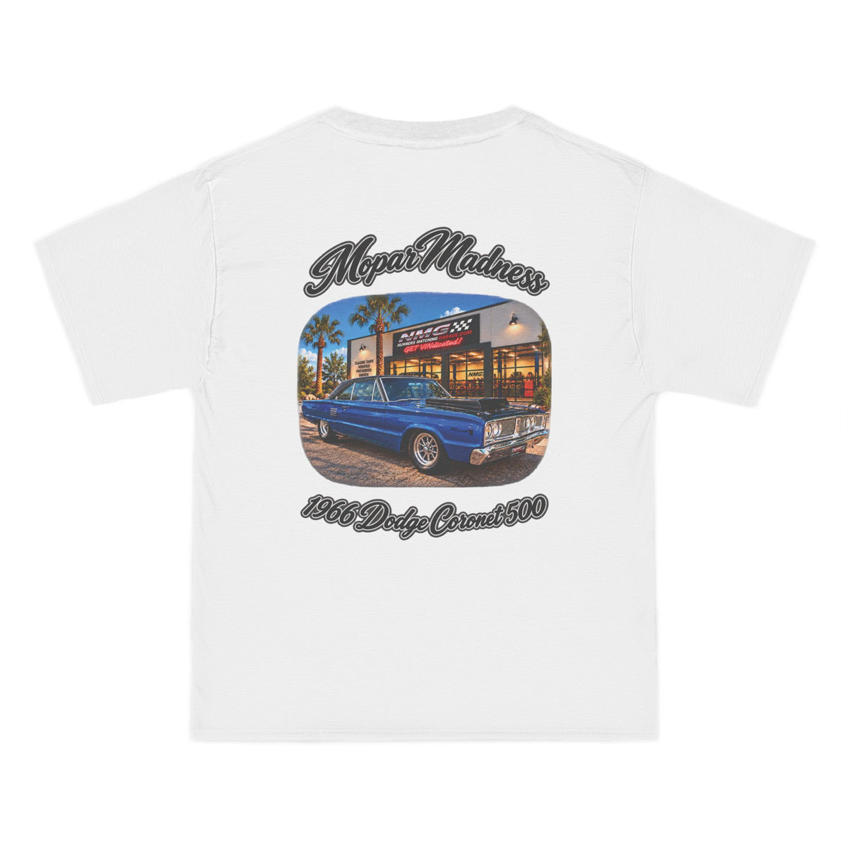 Numbers Matching Garage Mopar Madness 1966 Dodge Coronet 500 Graphic T-Shirt