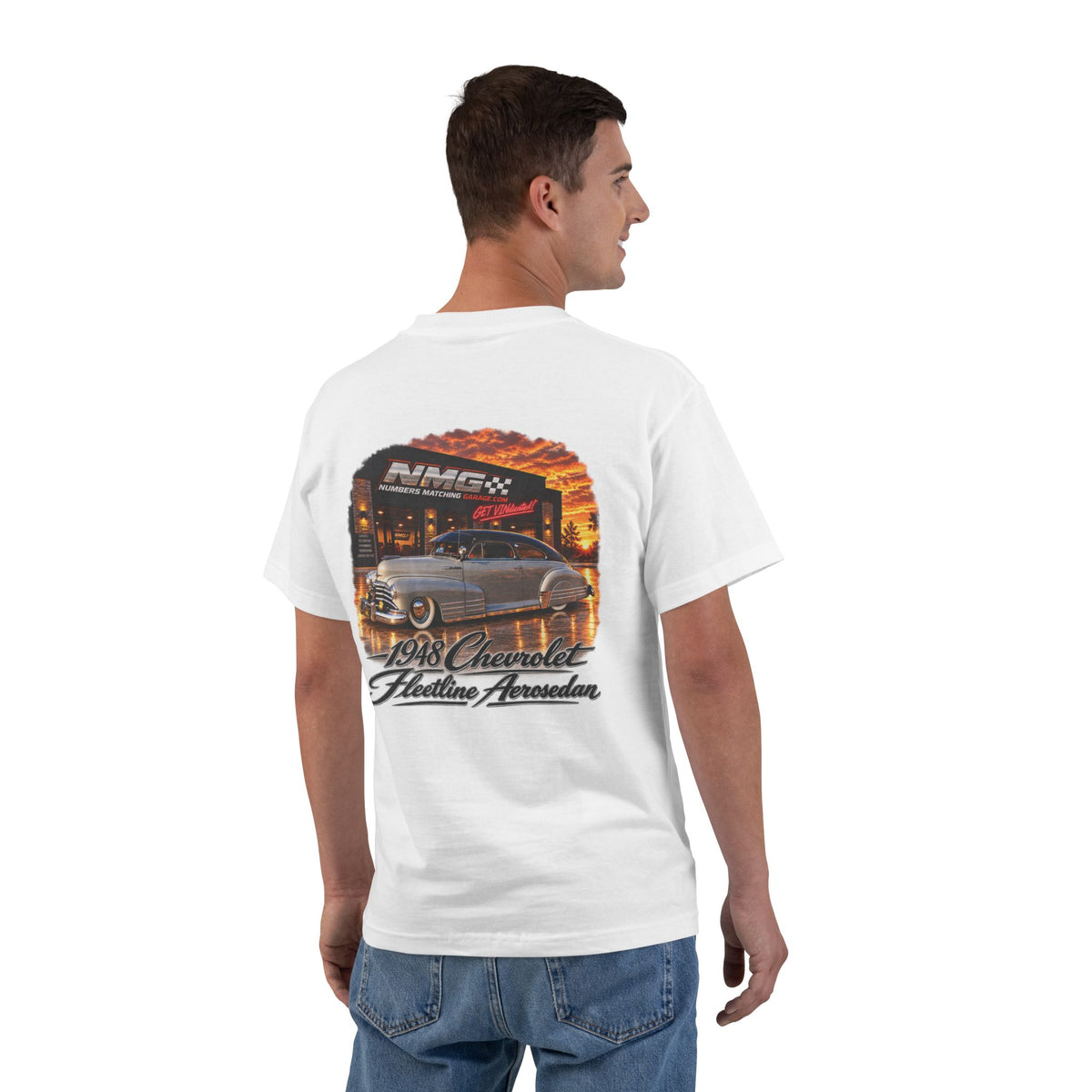 Numbers Matching Garage 1948 Chevrolet Fleetline Aerosedan Graphic T-Shirt