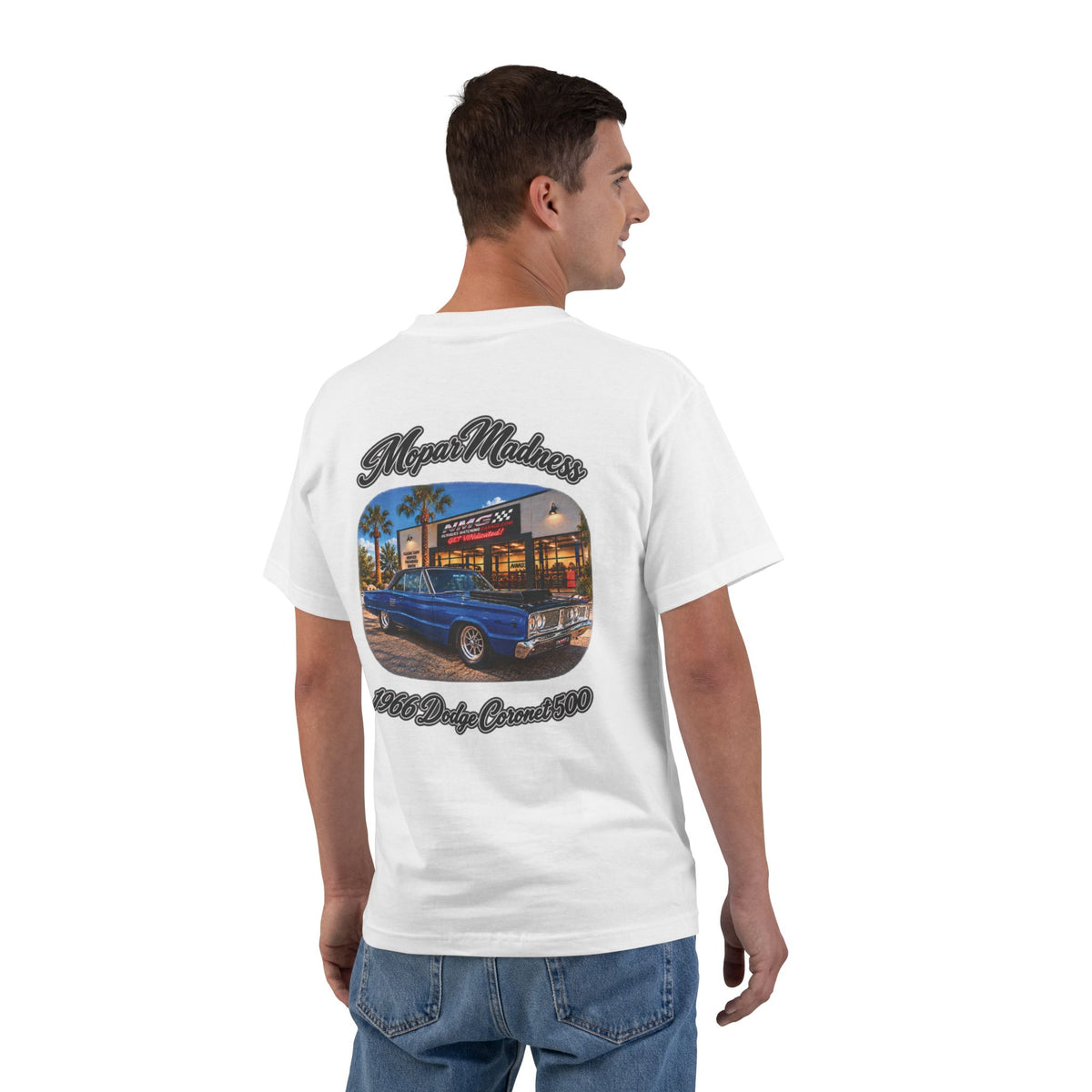 Numbers Matching Garage Mopar Madness 1966 Dodge Coronet 500 Graphic T-Shirt